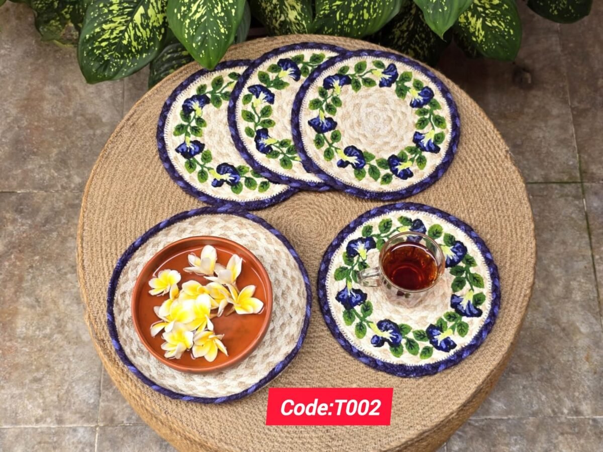 Jute Table Mats Set - Image 2