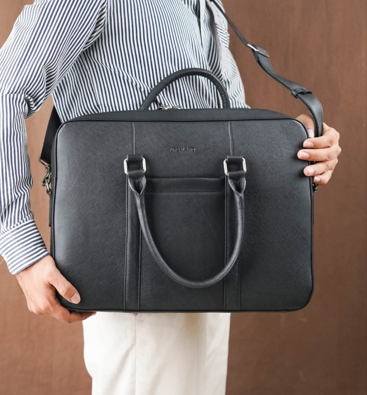 Leather Office Bag - Image 2