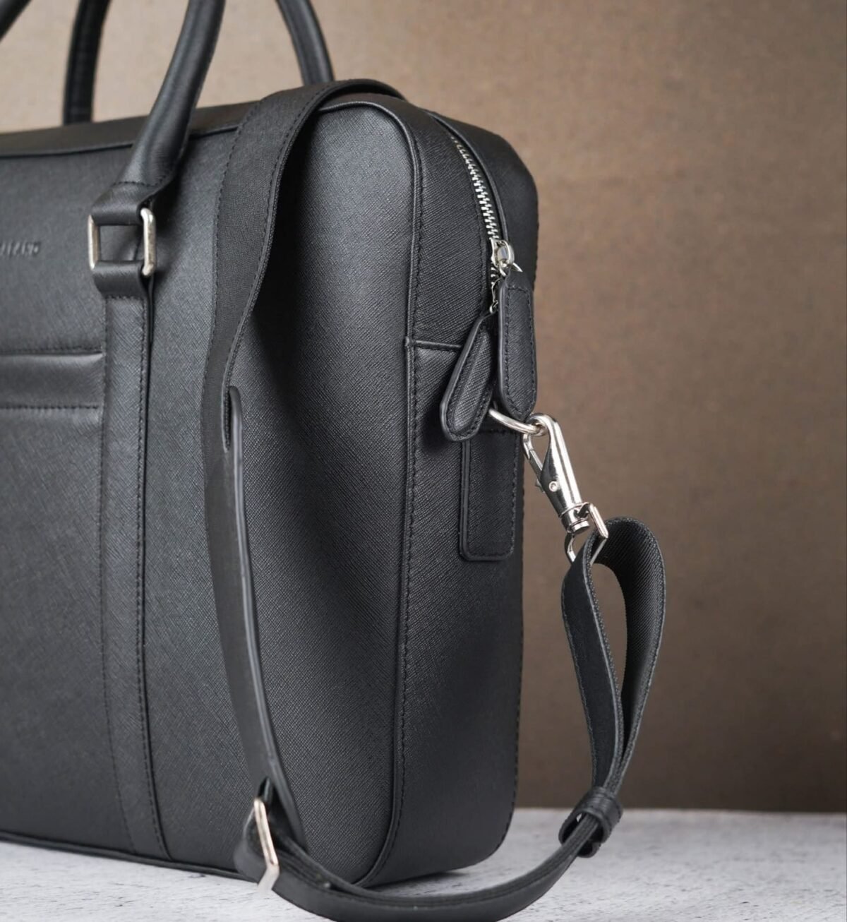 Leather Office Bag - Image 3