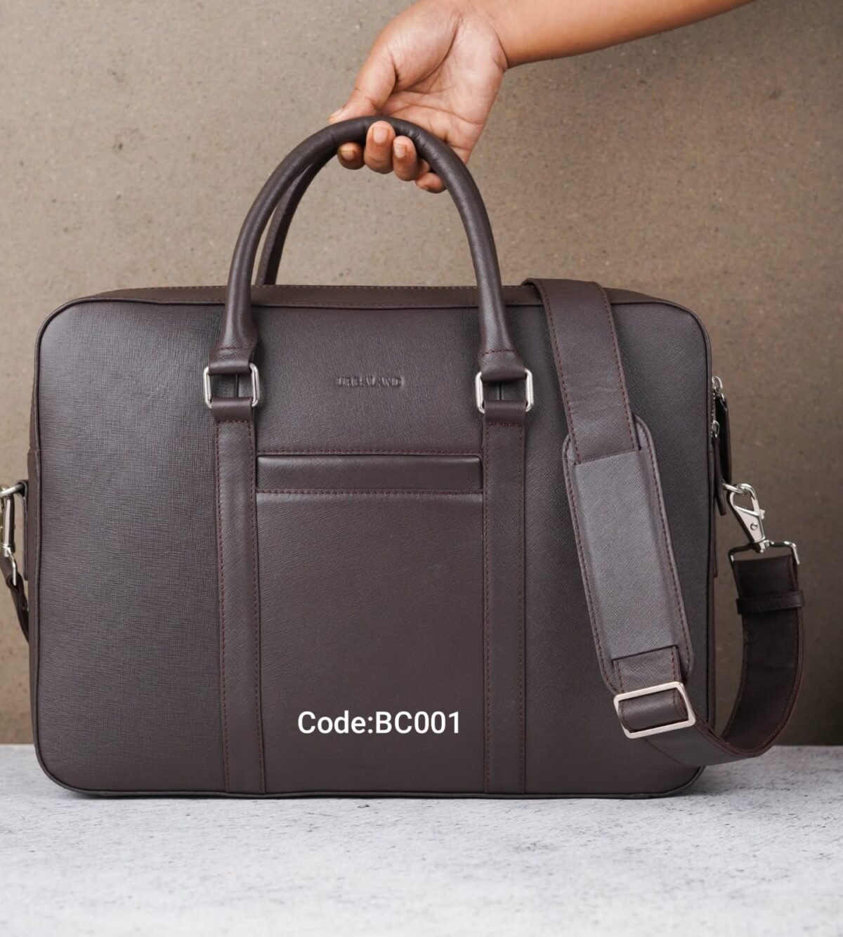 Leather Office Bag - Image 1